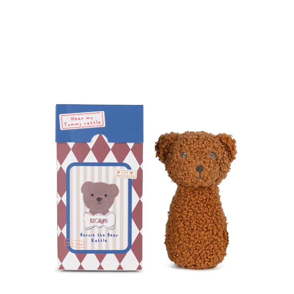 B.T. Chaps Bernie the Bear Rattle