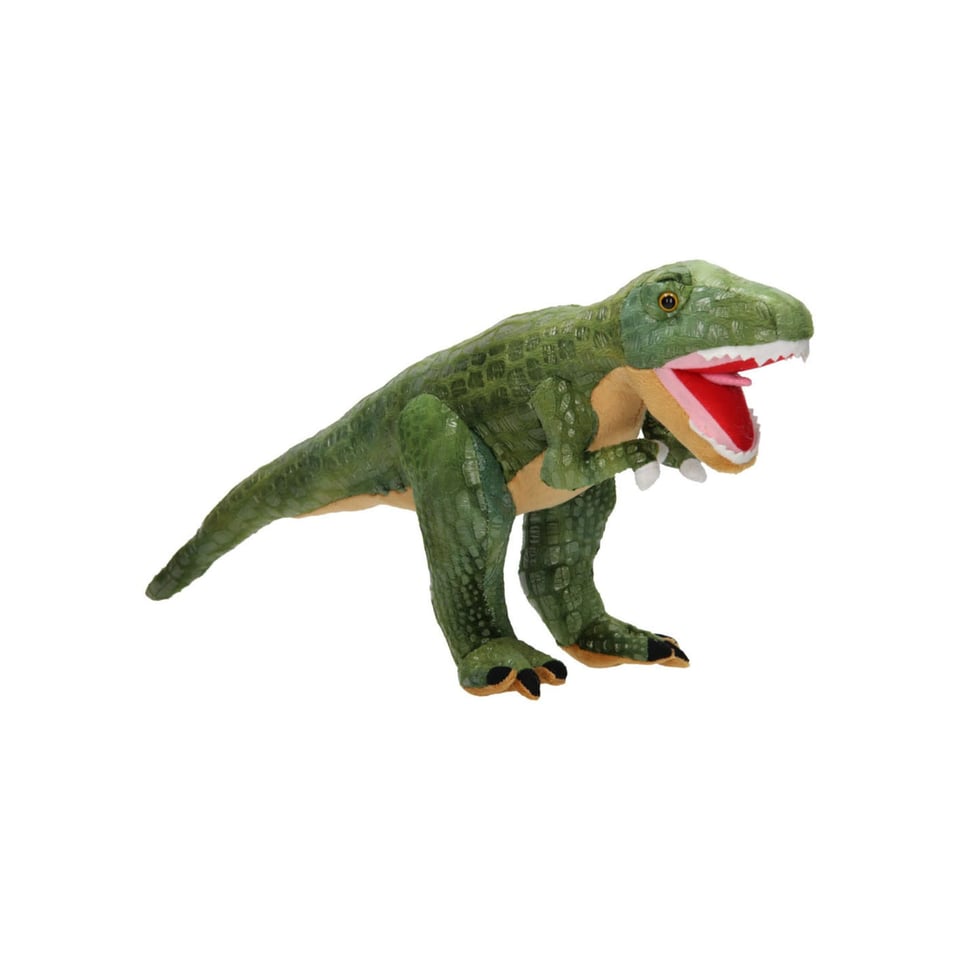 Dino Knuffel 50 Cm: Bruin / Groen / Stegosaurus