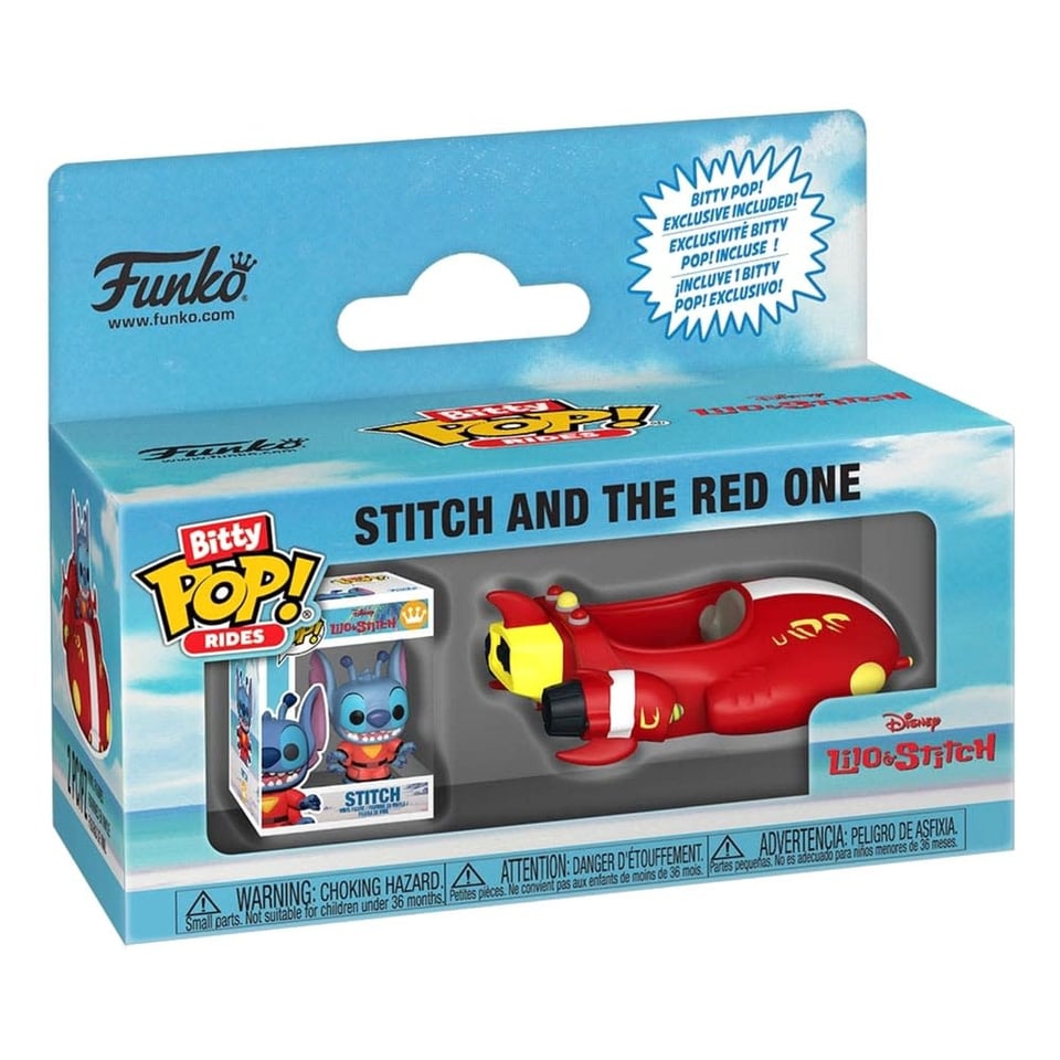 Bitty Pop! Rides Disney Lilo & Stitch - Stitch and The Red One