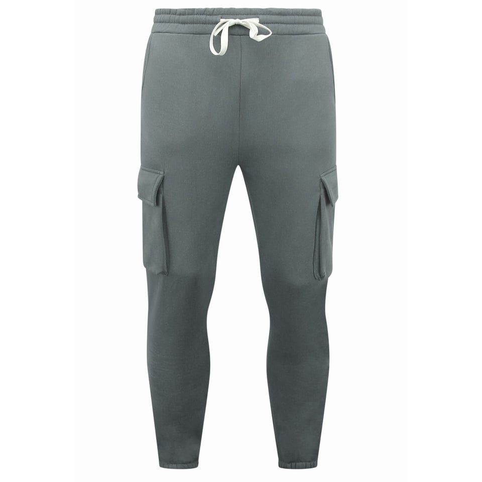 Huispak Heren Volwassenen - Oversized Joggingpak - Dik Geweven - Antraciet