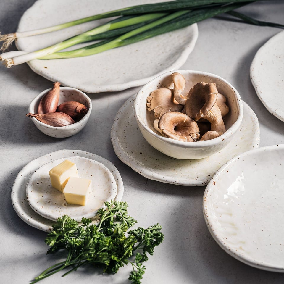 Bord Vita Beige 21 Cm