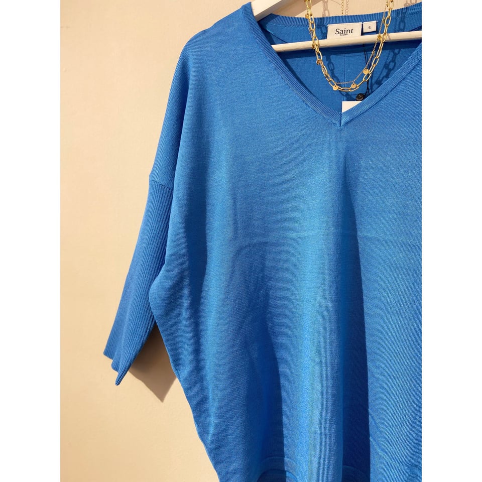 Mila Pullover - Musthave top Blue
