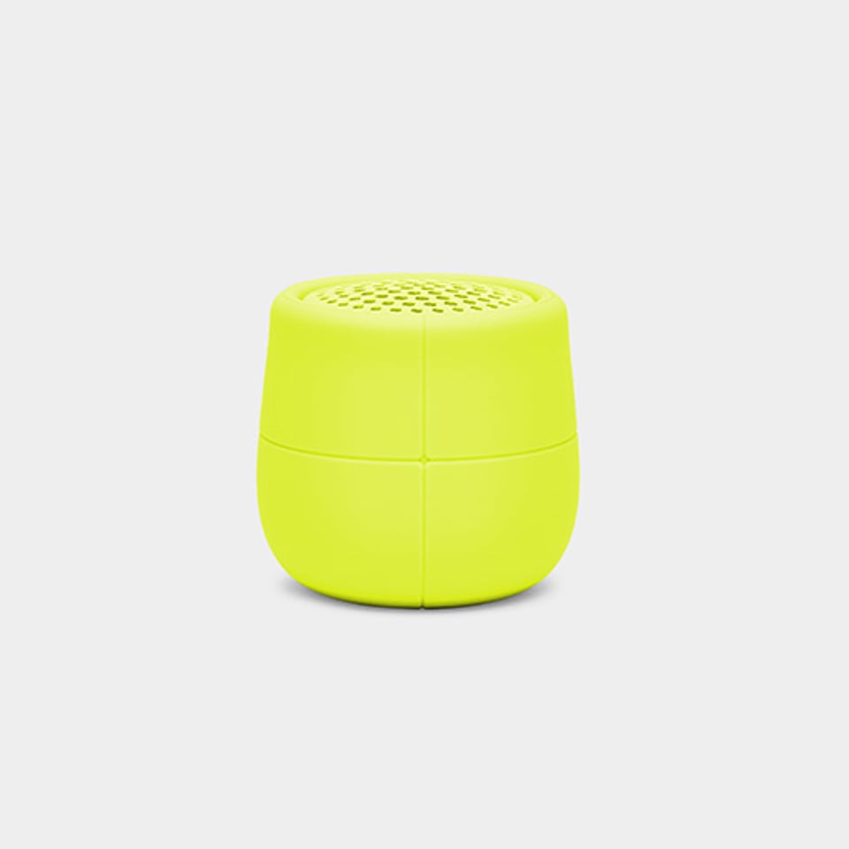 LEXON Mino X Waterbestendige Bluetooth Speaker Geel
