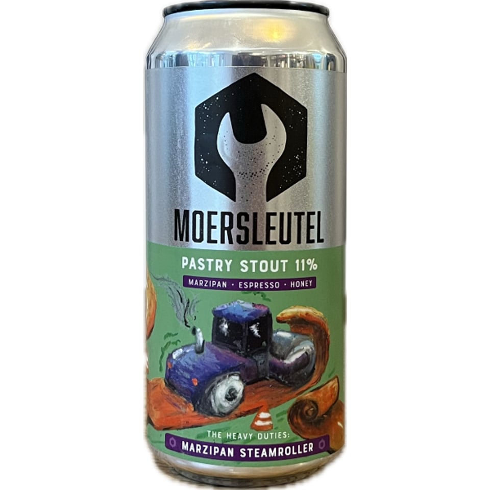 Moersleutel Marzipan Steamroller 440ml