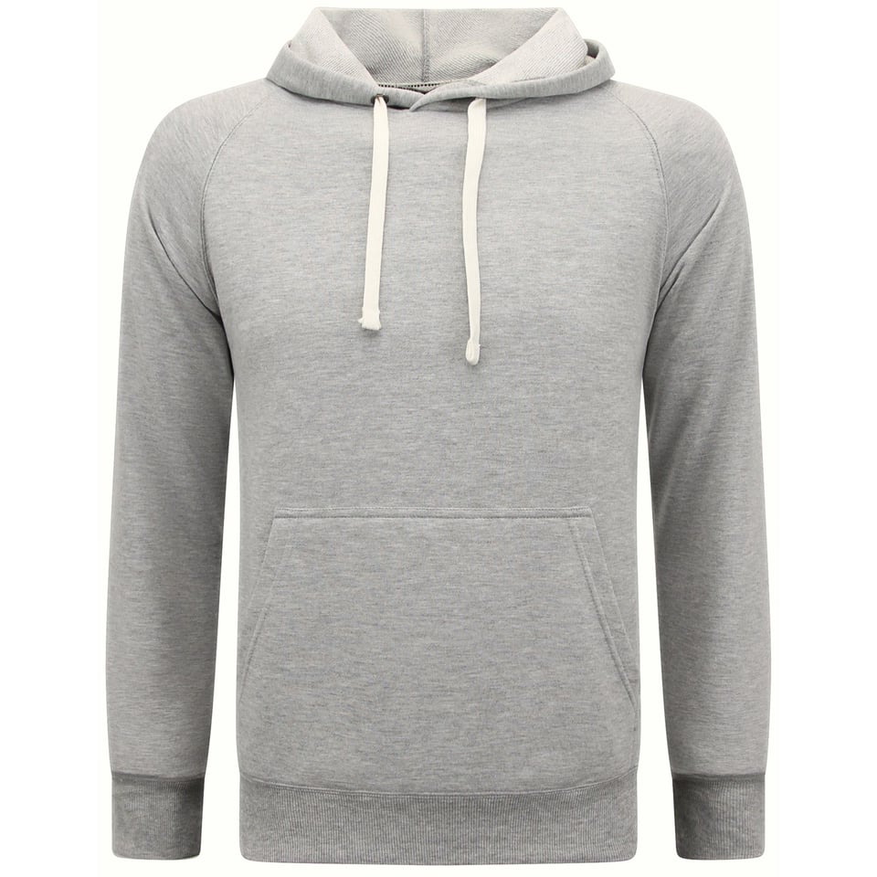 Hoodie Heren - Joggingshorts Heren - SET - Grijs