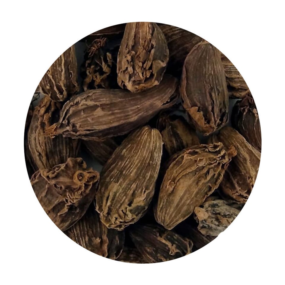 Cardamom, Kardemom zwart - 12 gram