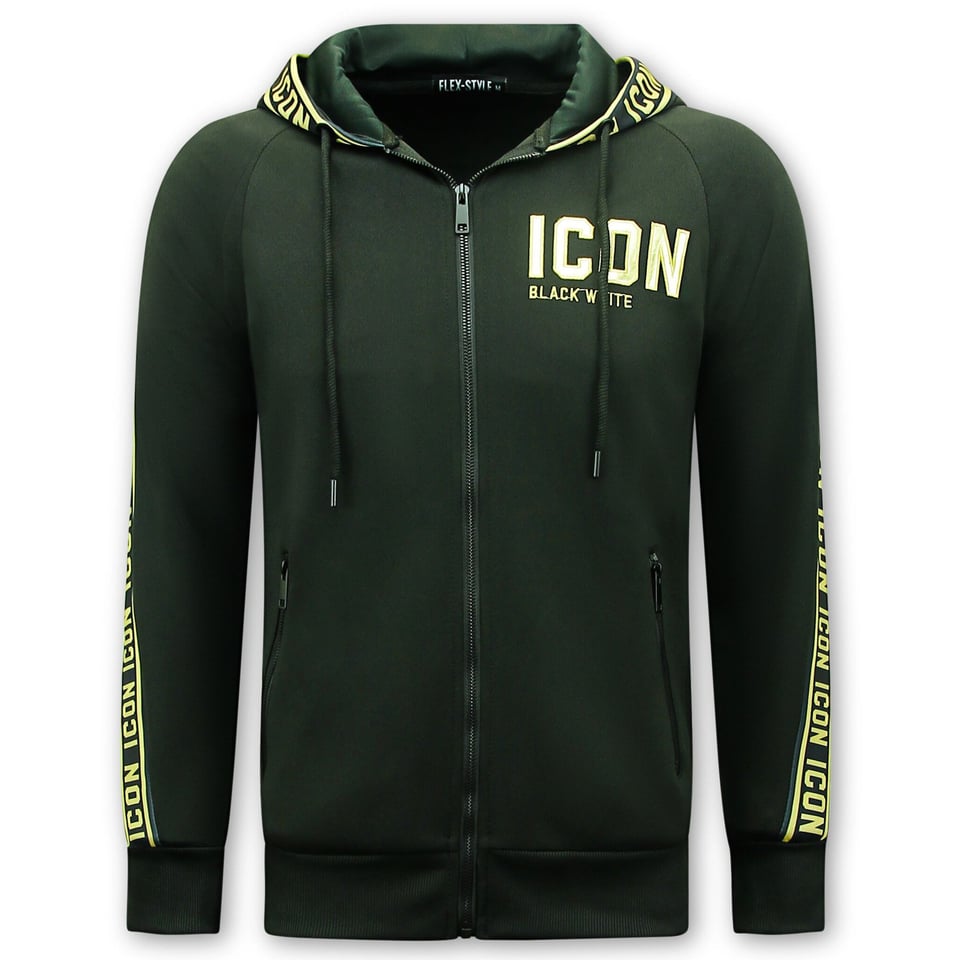 Trainingspakken Heren ICON - Jogging Pak Mannen - 3551 - Zwart