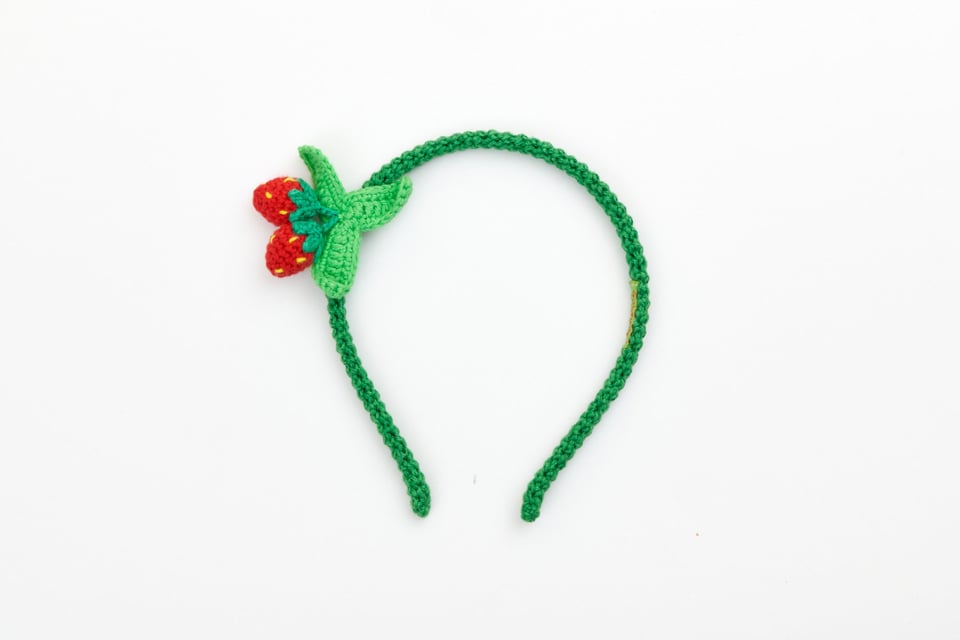 Sweet Strawberries Hairband