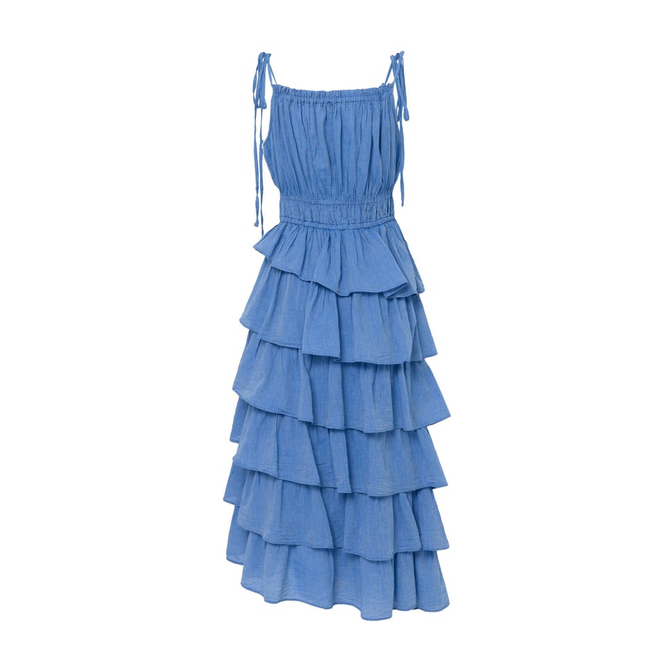 Devotion Tirquaz Dress - Blue