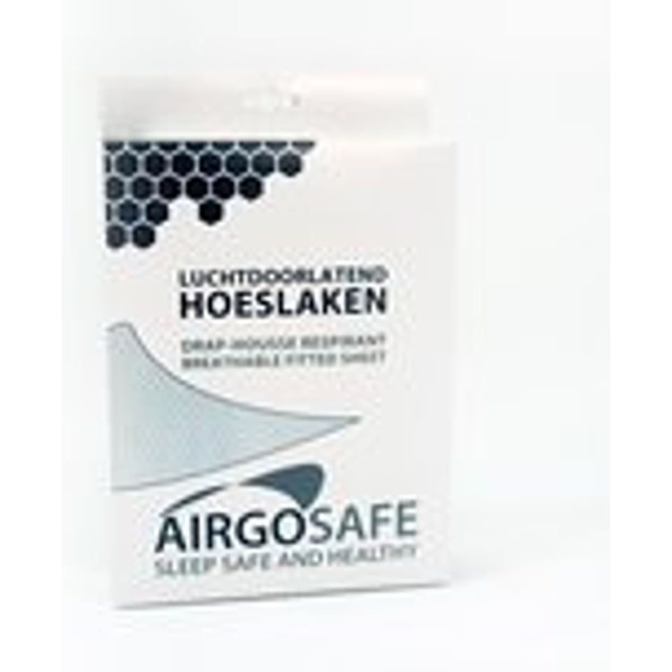 ABZ Hoeslaken Airgosafe Dry Fit 60x120 Wit