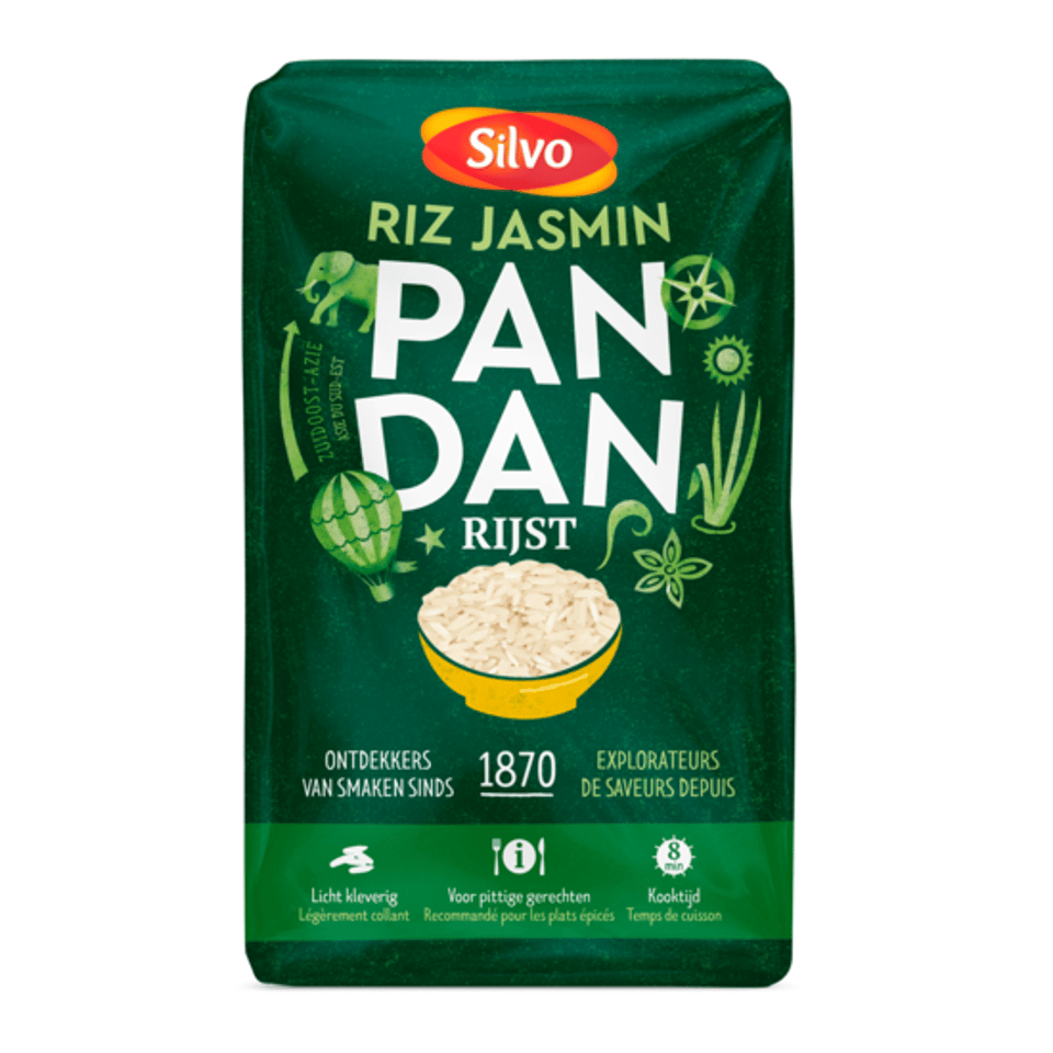 Silvo Pandan Rijst 2kg