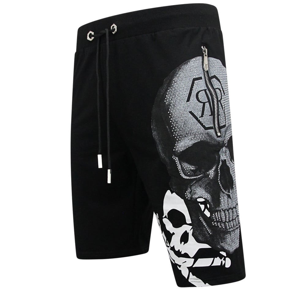 Heren Sets - Skull - Rhinestone - 7975/7976 - Zwart