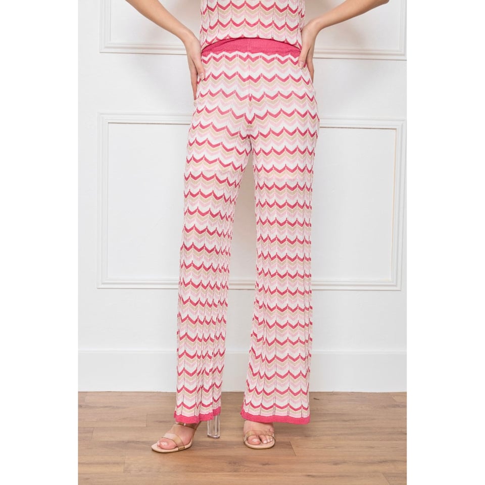 Designed Rose Wavy - ZigZag Pantalon