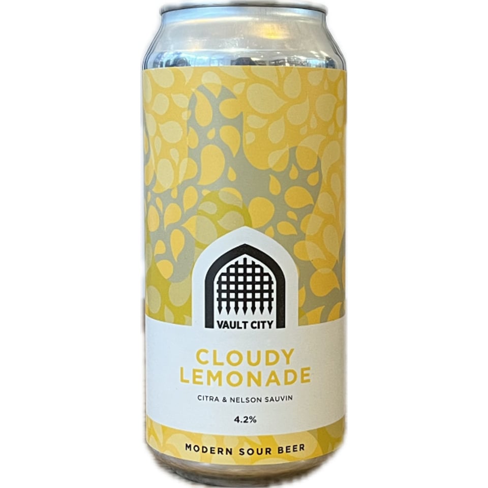 Vault City Cloudy Lemonade 440ml