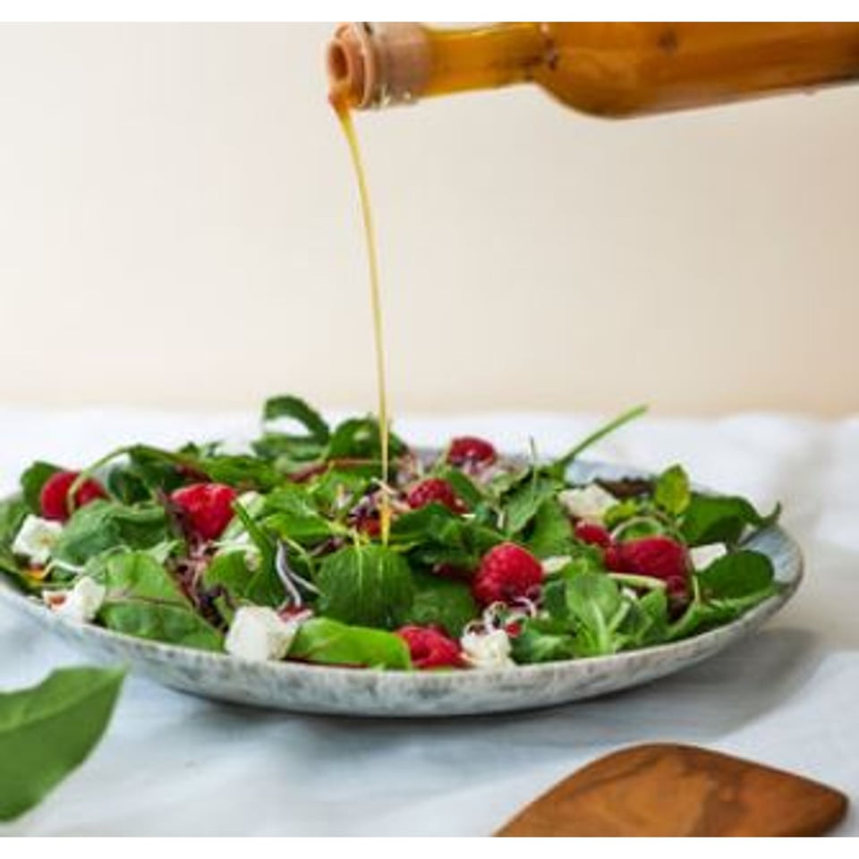 Pineut- Vinaigrette Framboos Granaatappel Munt