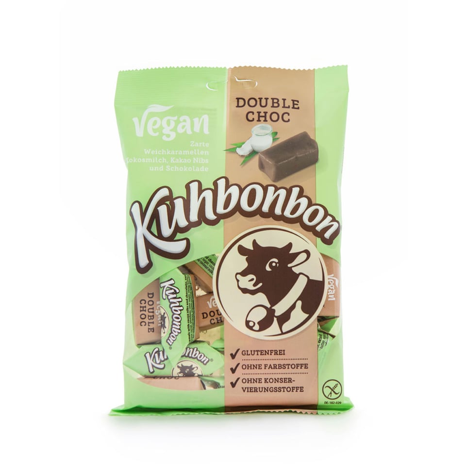 Kuhbonbon Vegan Double Choc 165g *THT 25.01.2025*