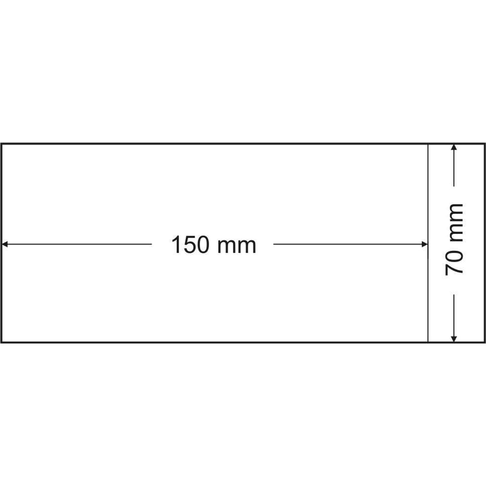 Pergamijnzakjes 70 X 150 Mm - 500 Stuks