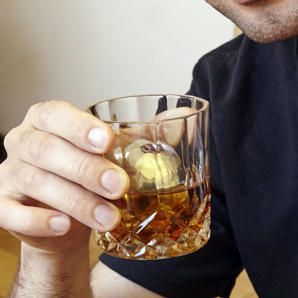 KIKKERLAND Whiskey Ballen Set Van 2