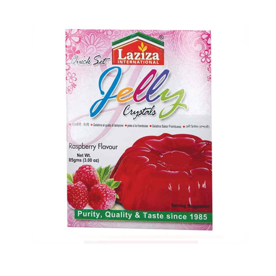 Laziza Raspberry Flavored Jelly 85 Grams