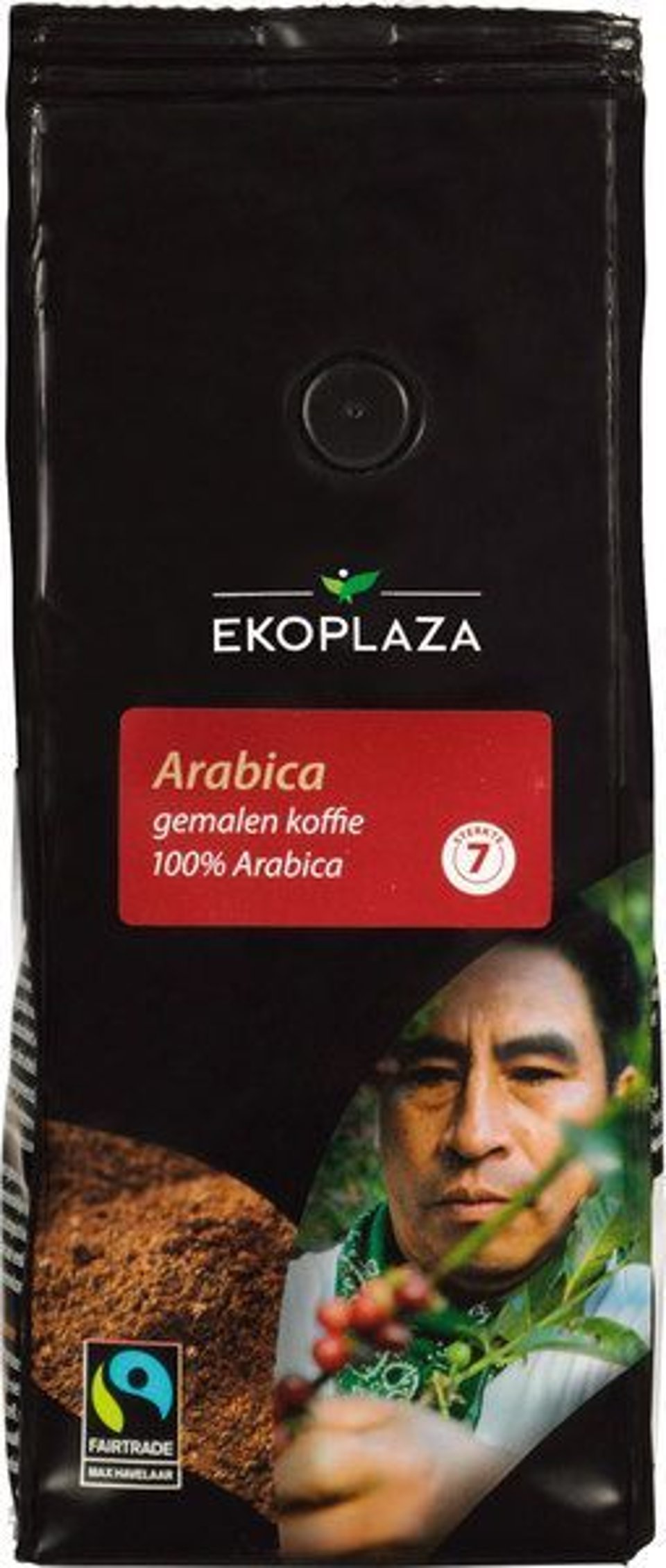 Ekoplaza Arabica Gemalen Koffie 250 Gram