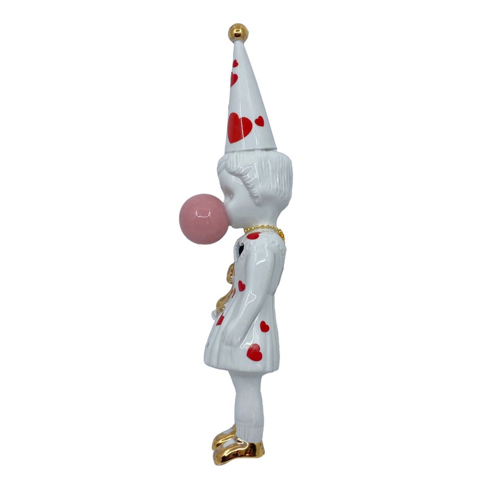 Hanging Around Meisje Hartjes Bubblegum 27cm