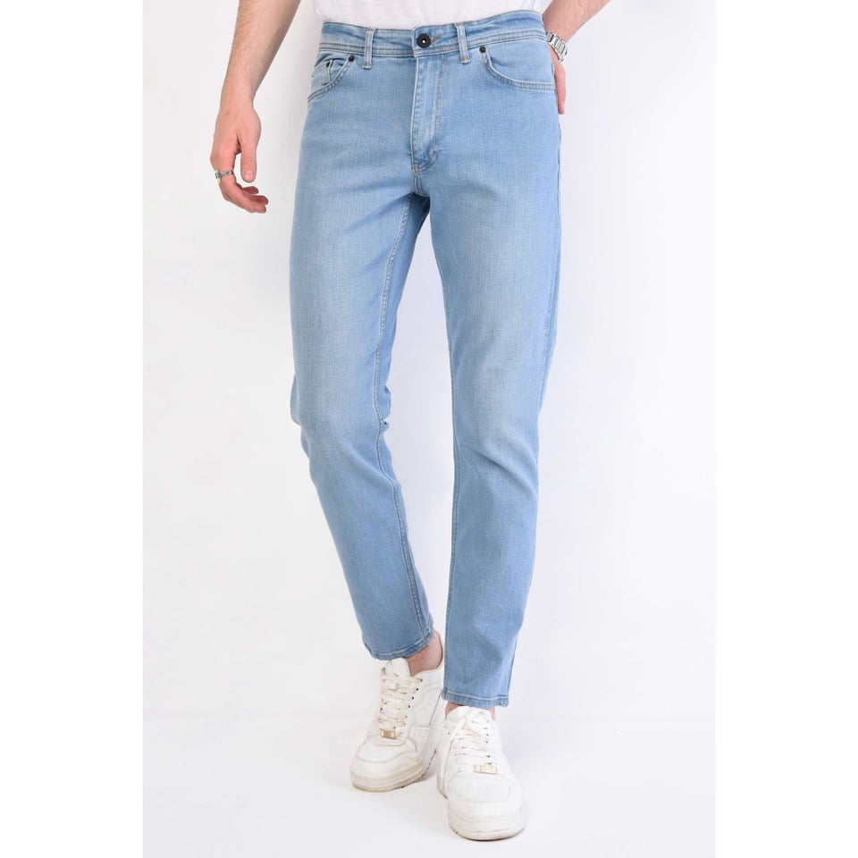 Heren Regular Fit Jeans - DP23-NW - Blauw