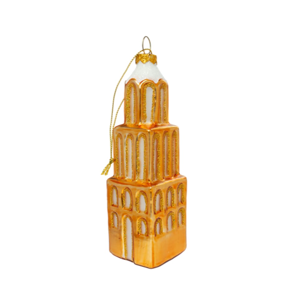 De Ballen Uit Utrecht Kerstbal Domtoren Goud