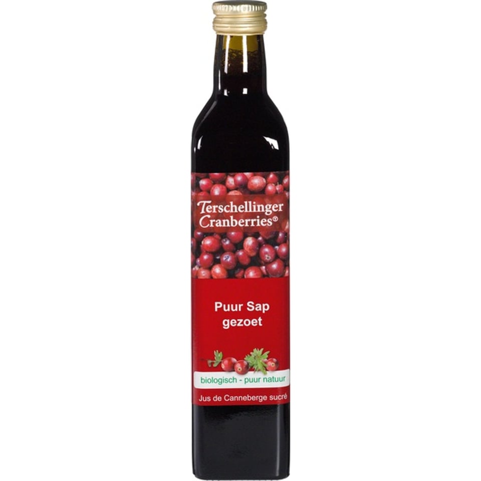 Cranberrysap Appel Gezoet