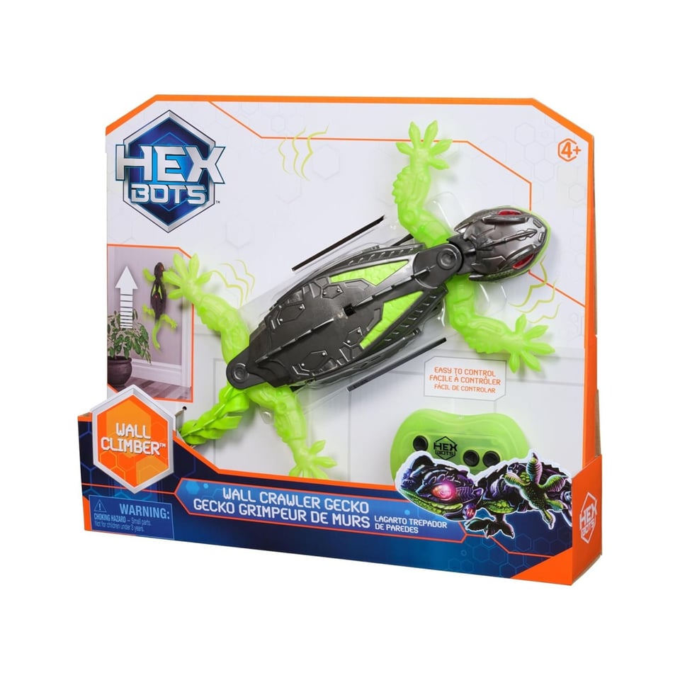 Hex Bots Wall Crawler Gecko RC