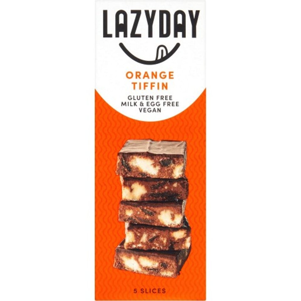 Lazy Day Orange Tiffin 5 Slices 150g