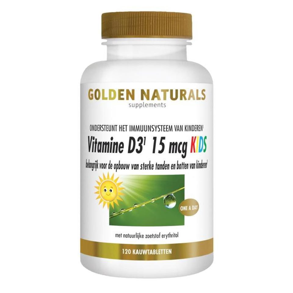 Vitamine D3 15 Mcg Kids