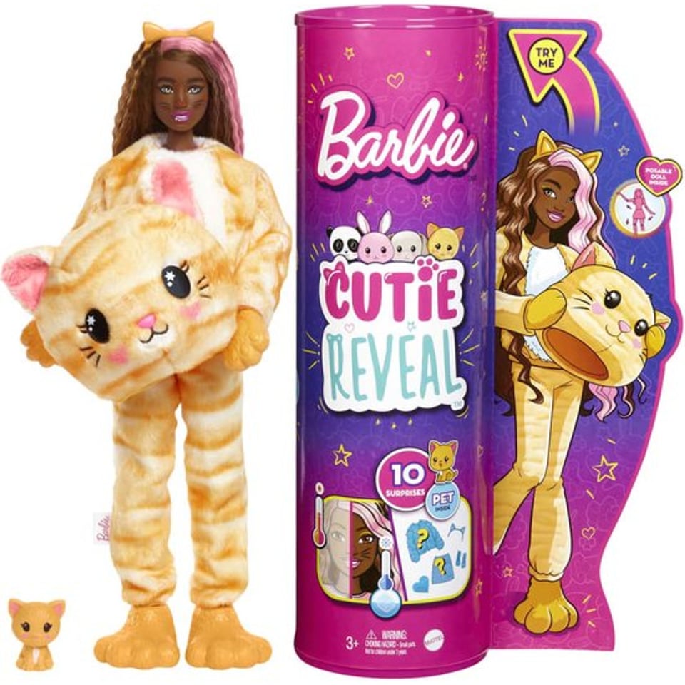 Barbie Cutie Reveal Doll 2 - Kitten