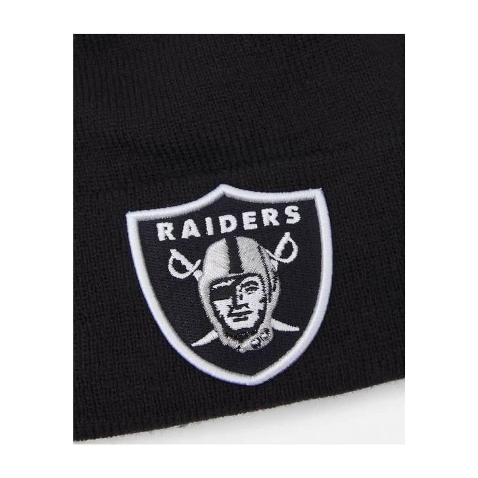 New Era Oakland Raiders Black Beanie