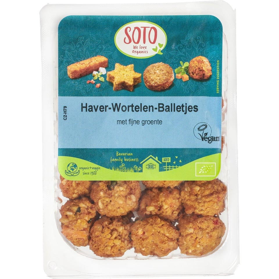 Haver-Wortel Balletjes