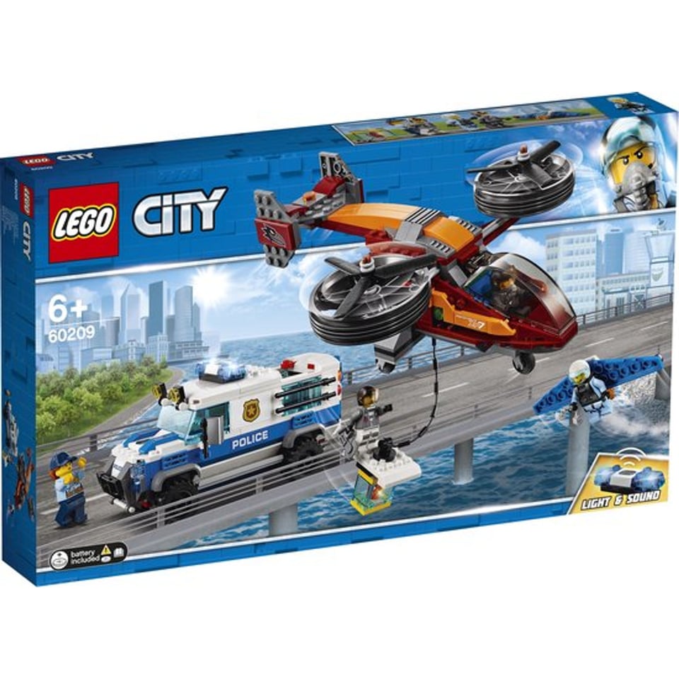 Lego City 60209 Luchtpolitie Diamantroof