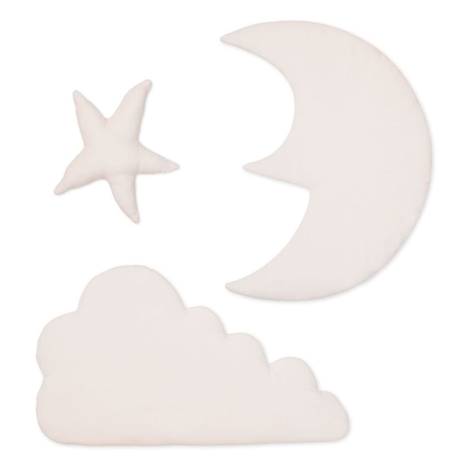 CAM CAM Copenhagen Wall Decoration Set - Star, Moon & Cloud 