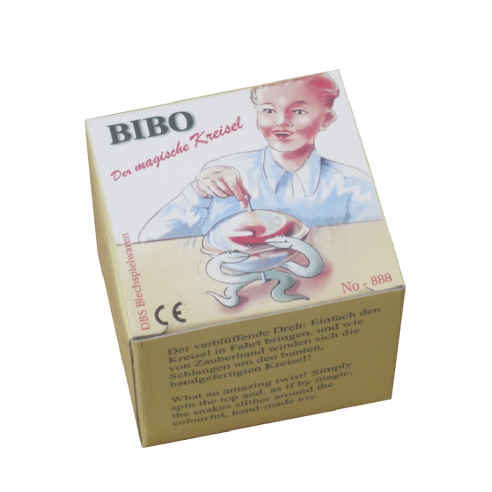Bibo Toupie Magique Magische Tol Met Twee Magnetische Slangetjes 5 Cm 5+