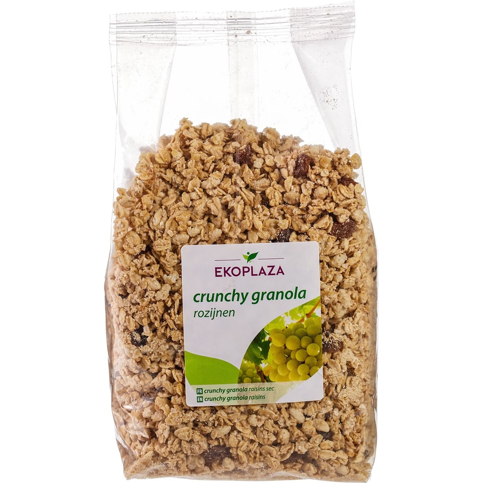 Crunchy Granola Haver Rozijnen