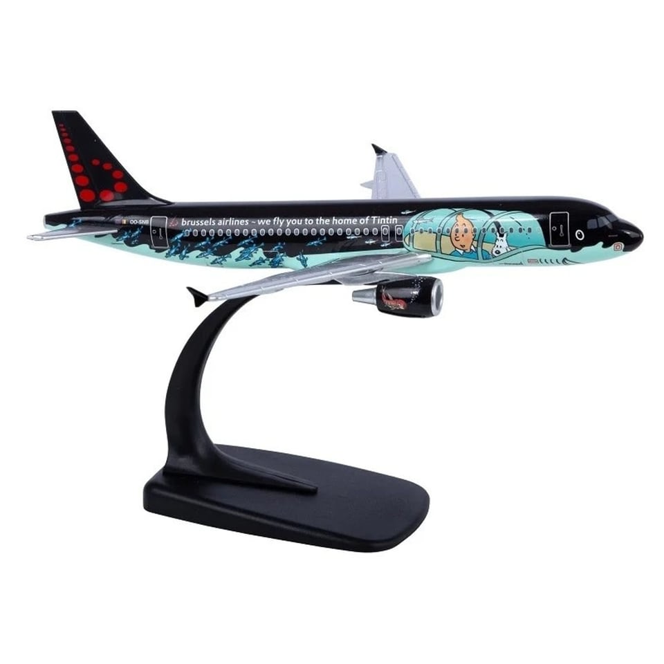 Kuifje Vliegtuig Airbus A320 Tintin Rackham 1:200 Snap-Fit