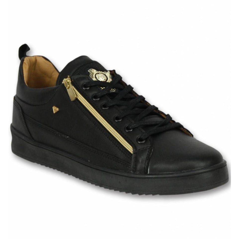 Heren Schoenen - Heren Sneaker Bee Black Gold - CMS97 - Zwart