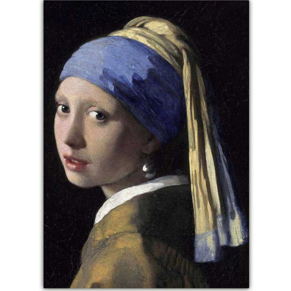 Postkaart - Vermeer - Meisje Met De Parel