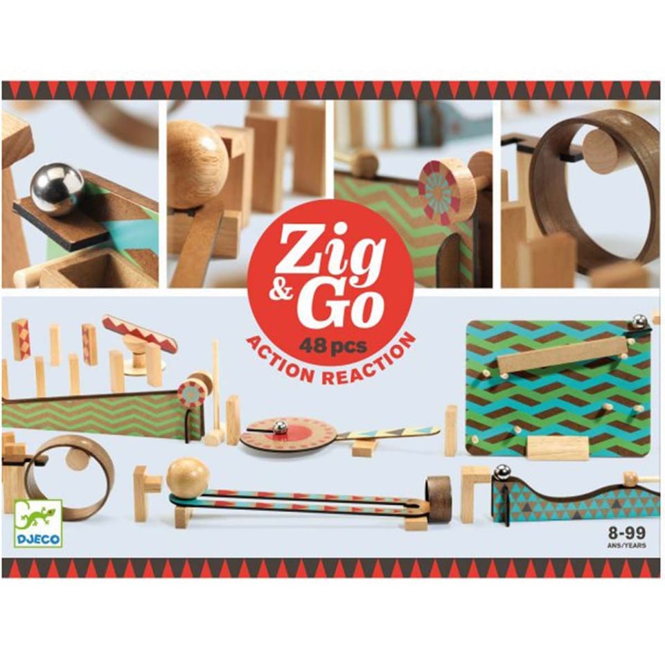 Djeco Zig & Go - 48 Pcs