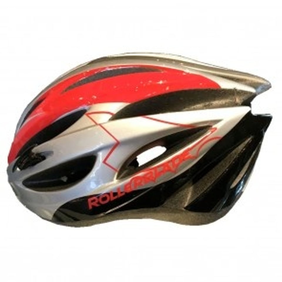 Rollerblade Performance Helmet Silver/Red