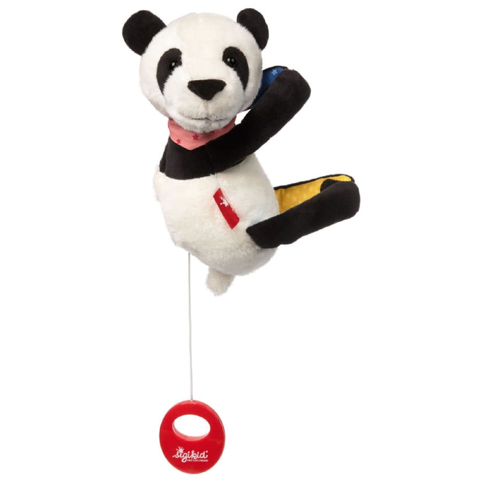 Sigikid Hangende Muziekknuffel Panda 22 Cm 0+