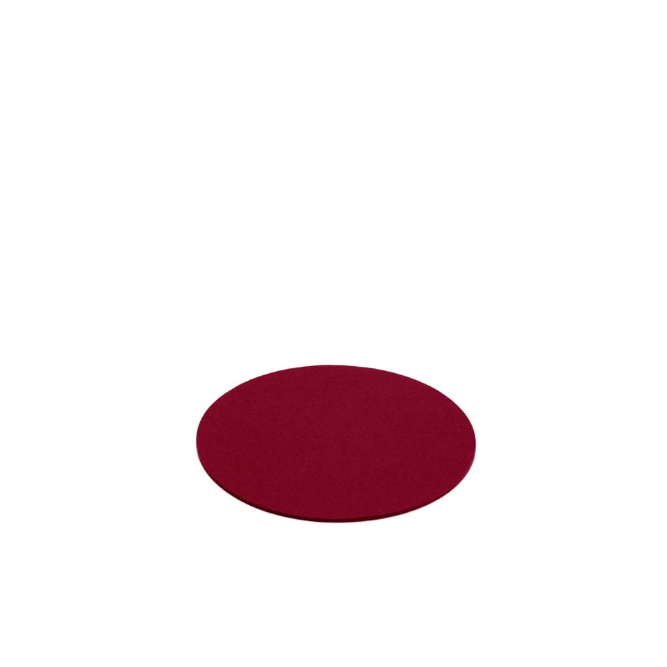 HEY-SIGN Onderzetter Rond 9cm Burgundy 21