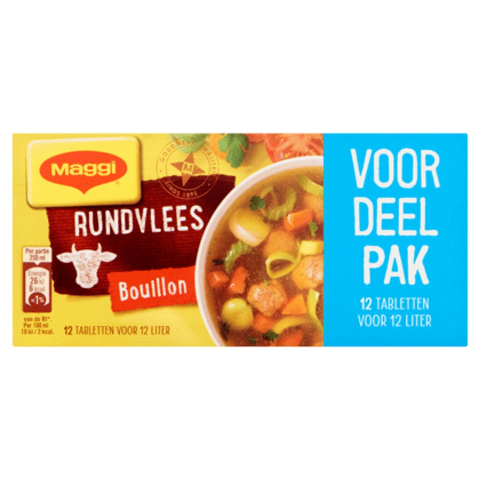 Maggi Bouillon Rundvlees 12 Blokjes