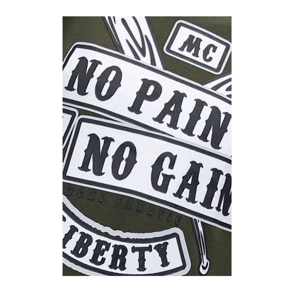 Heren Sweater Met Print - Sons of Anarchy - Groen
