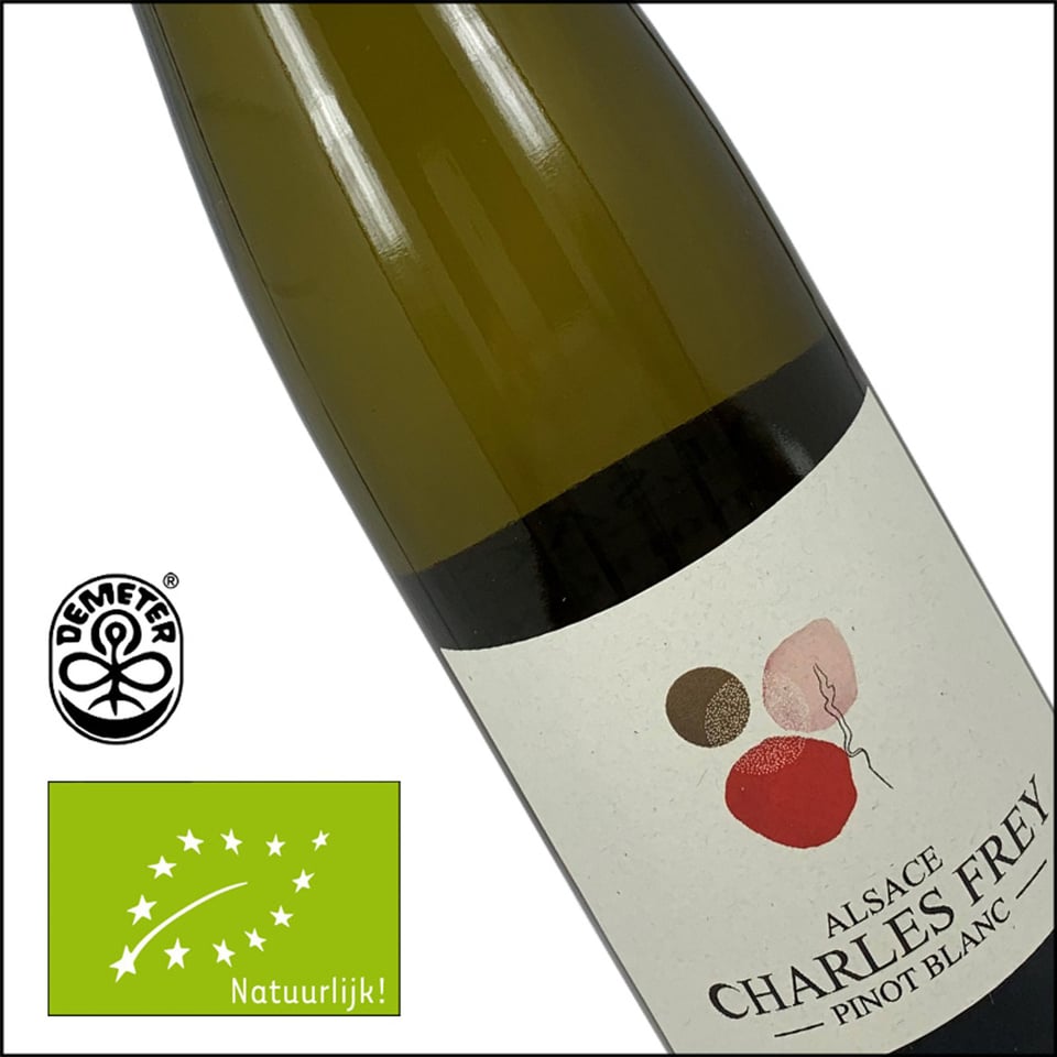 Charles Frey, Pinot Blanc, Frankrijk (BIO) (Demeter)