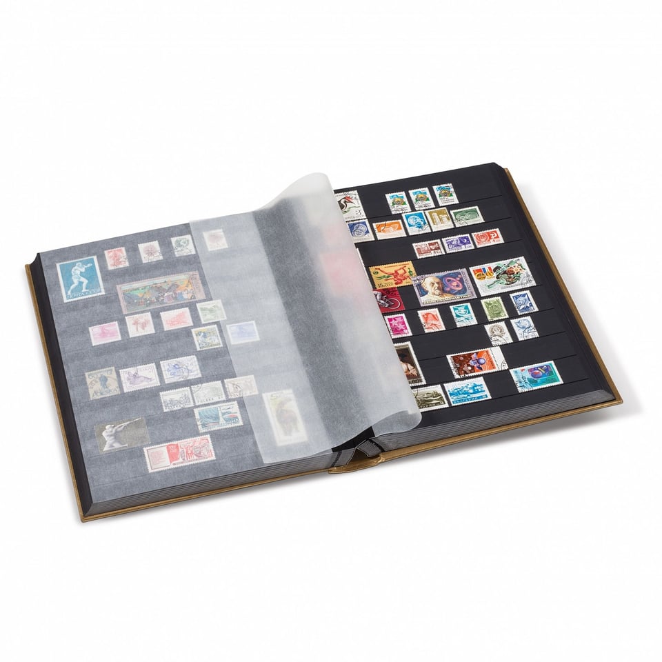 Insteekboek Voor Postzegels Comfort Metallic Edition