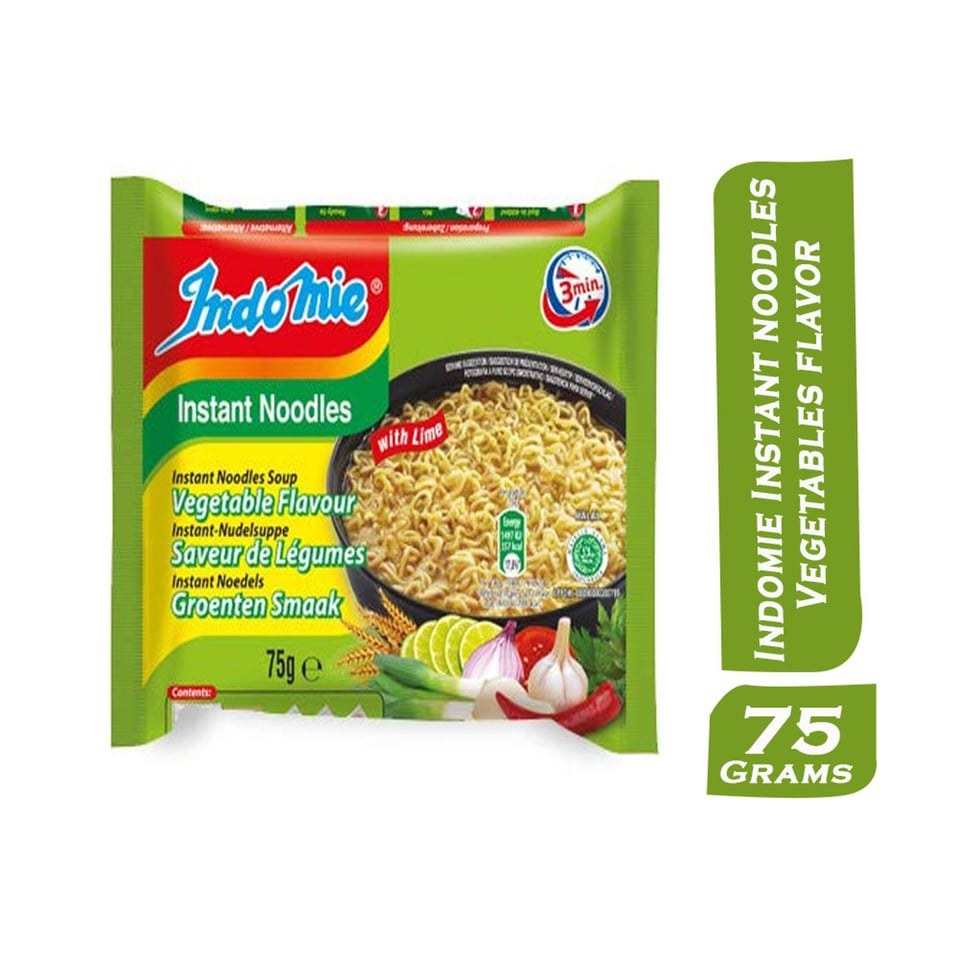 Indomie Instant Noodles Vegetable Flavor 70 Grams